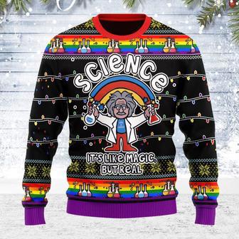 Science LGBT Ugly Christmas Sweater | Favorety DE