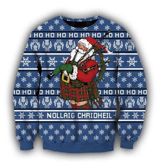 Scottish Santa Ugly Christmas Sweater | Favorety CA