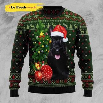 Scottish Terrier Cute Ugly Christmas Sweater, Jumpers | Favorety UK