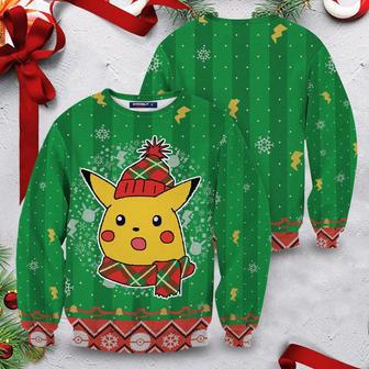 Shocked Pikachu Ugly Christmas Sweater | Favorety DE