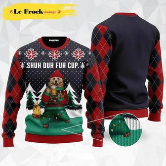 Shuh Duh Fuh Cup Beer Ugly Christmas Sweater, Jumper | Favorety UK