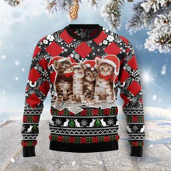 Singing Cats Kitten Ugly Christmas Sweater | Favorety UK