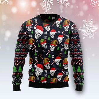 Skull Face Ugly Christmas Sweater | Favorety DE