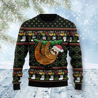 Sloth Light Ugly Christmas Sweater | Favorety DE