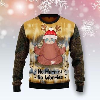 Sloth Mandala Ugly Christmas Sweater | Favorety DE