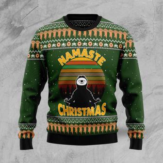 Sloth Namaste Ugly Christmas Sweater | Favorety DE