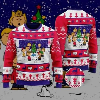 Snoopy Christmas Charlie Brown Ugly Christmas Sweater, Jumper | Favorety AU