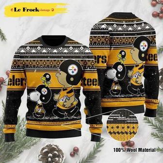 Snoopy Pittsburgh Steelers Ugly Christmas Sweater, Jumper | Favorety DE