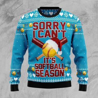 Soft Ball Season Ugly Christmas Sweater | Favorety AU