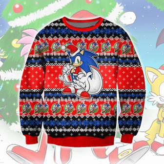 Sonic Ugly Christmas Sweater | Favorety UK