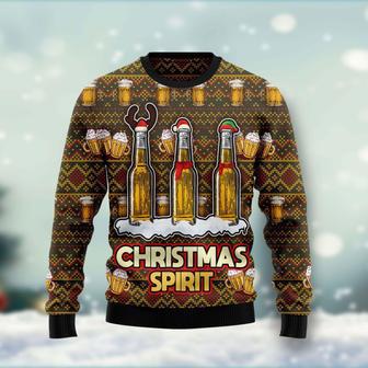 Spirit Beer Ugly Christmas Sweater | Favorety