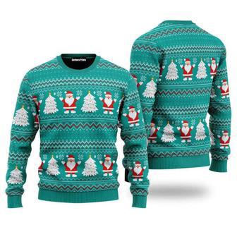 Spread Holiday Cheer with Santa Claus Ugly Christmas Sweater, Jumper | Favorety AU