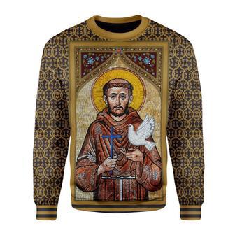 St Francis of Assisi Christmas Sweater | Favorety UK