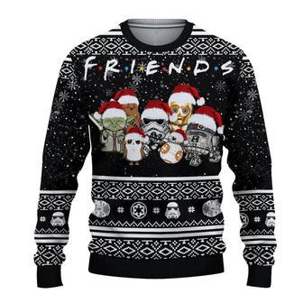 Star Wars Friends Ugly Christmas Sweater, Jumper | Favorety