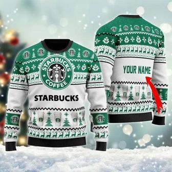 Starbucks Spirit Ugly Christmas Sweater, Jumpers | Favorety DE