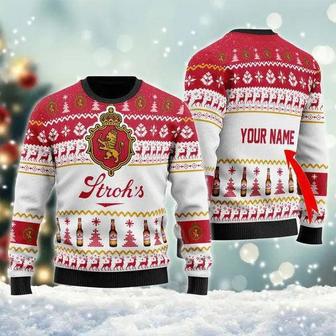 Stroh’S Beer Ugly Christmas Sweater, Jumpers | Favorety DE