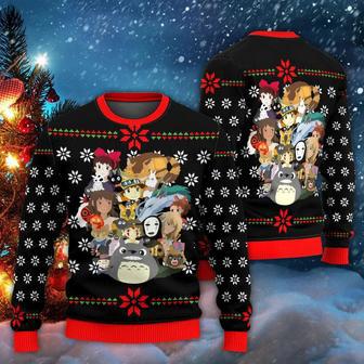 Studio Ghibli Xmas Main ,Ugly Sweater Party,ugly sweater ideas | Favorety UK