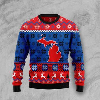 Sweet Home Michigan Ugly Christmas Sweater | Favorety UK