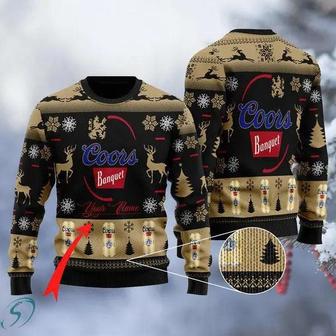 Sweety Coors Banquet Ugly Christmas Sweater, Jumpers | Favorety