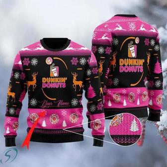 Sweety Dunkin’ Donuts Ugly Christmas Sweater, Jumpers | Favorety AU