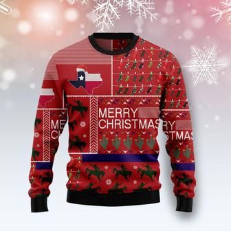 Texas Merry Christmas Ugly Christmas Sweater | Favorety AU