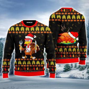 Thanksgiving Ugly Sweater, Funny Turkey Ugly Sweater For Men & Women, | Favorety