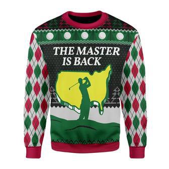 The Master Is Back Ugly Christmas Sweater | Favorety AU