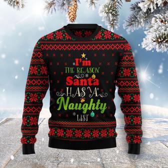 The Reason Santa Has A Naughty List Ugly Christmas Sweater | Favorety AU