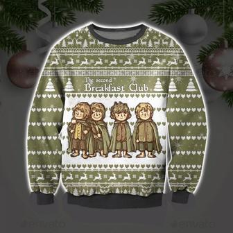 The Second Breakfast Club Ugly Christmas Sweater | Favorety AU