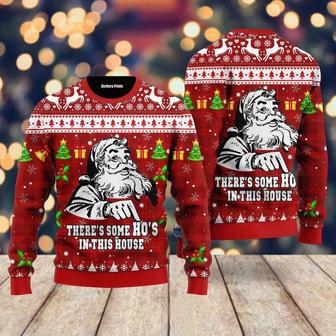 There Is Some Hos in This House Ugly Christmas Sweater For Men & Women | Favorety