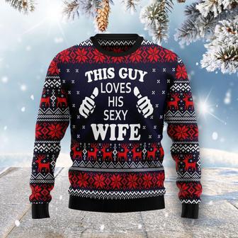 This Guy Loves His Sexy Wife Ugly Christmas Sweater | Favorety DE