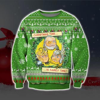 Thor And Loki Ugly Christmas Sweater | Favorety UK