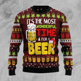 Time For Beer Ugly Christmas Sweater | Favorety AU