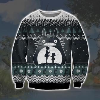 Totoro Spirited Away Print Ugly Christmas Sweater | Favorety AU