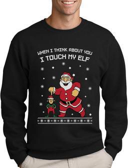 Touch My Elf Ugly Christmas Sweater | Favorety CA