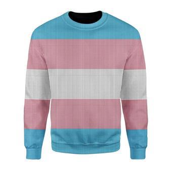 Transgender Flag Ugly Christmas Sweater | Favorety AU