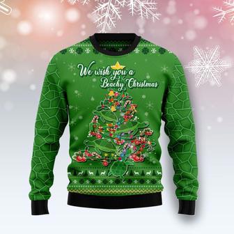 Turtle Christmas Tree Ugly Christmas Sweater | Favorety AU