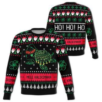 Turtle Santa Hat Ugly Christmas Sweater | Favorety UK