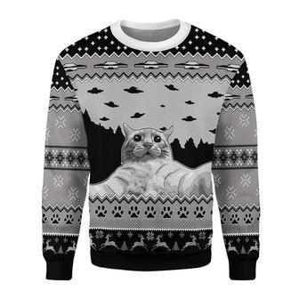 UFO Cat Ugly Christmas Sweater | Favorety UK