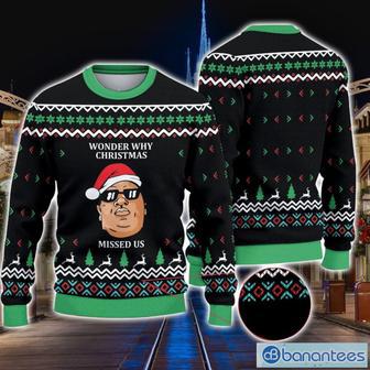 Ugly Christmas Sweater Xmas Christmas Gift Vacation Notorious BIG Wonder Why Miss Us | Favorety