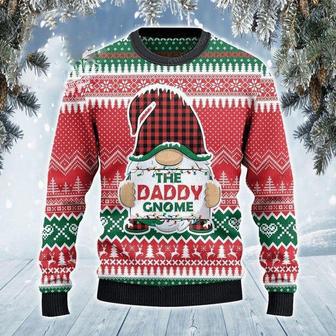 Ugly Gnome The Daddy Gnome Christmas Sweater | Favorety CA