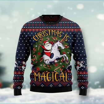 Unicorn Christmas Is Magical Ugly Christmas Sweater | Favorety UK