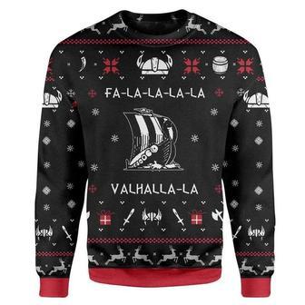 Valhalla Viking Ugly Christmas Sweater | Favorety DE