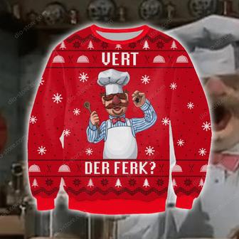 Vert Der Ferk Ugly Christmas Sweater | Favorety CA