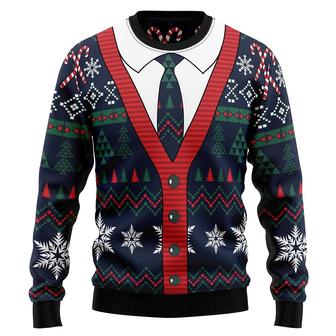 Vest Unisex Christmas Sweater , Funny Xmas Pullover Sweashirt Plus Size for Men & Women - Thegiftio UK