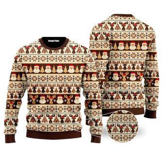 Vintage Nordic Style Xmas Coming Ugly Christmas Sweater For Men & Women | Favorety UK