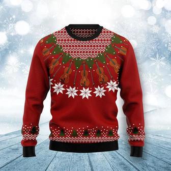 Violin Ugly Christmas Sweater For Men & Women | Favorety UK