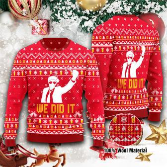 We Did It Ugly Christmas Sweater | Favorety DE