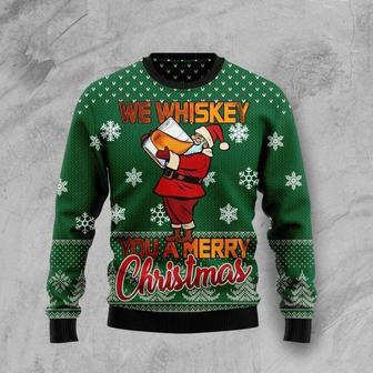 We Whiskey You A Merry Ugly Christmas Sweater | Favorety DE