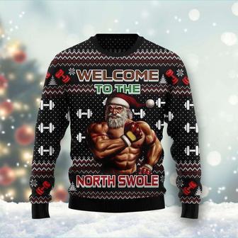 Welcome To The North Swole Ugly Christmas Sweater | Favorety AU